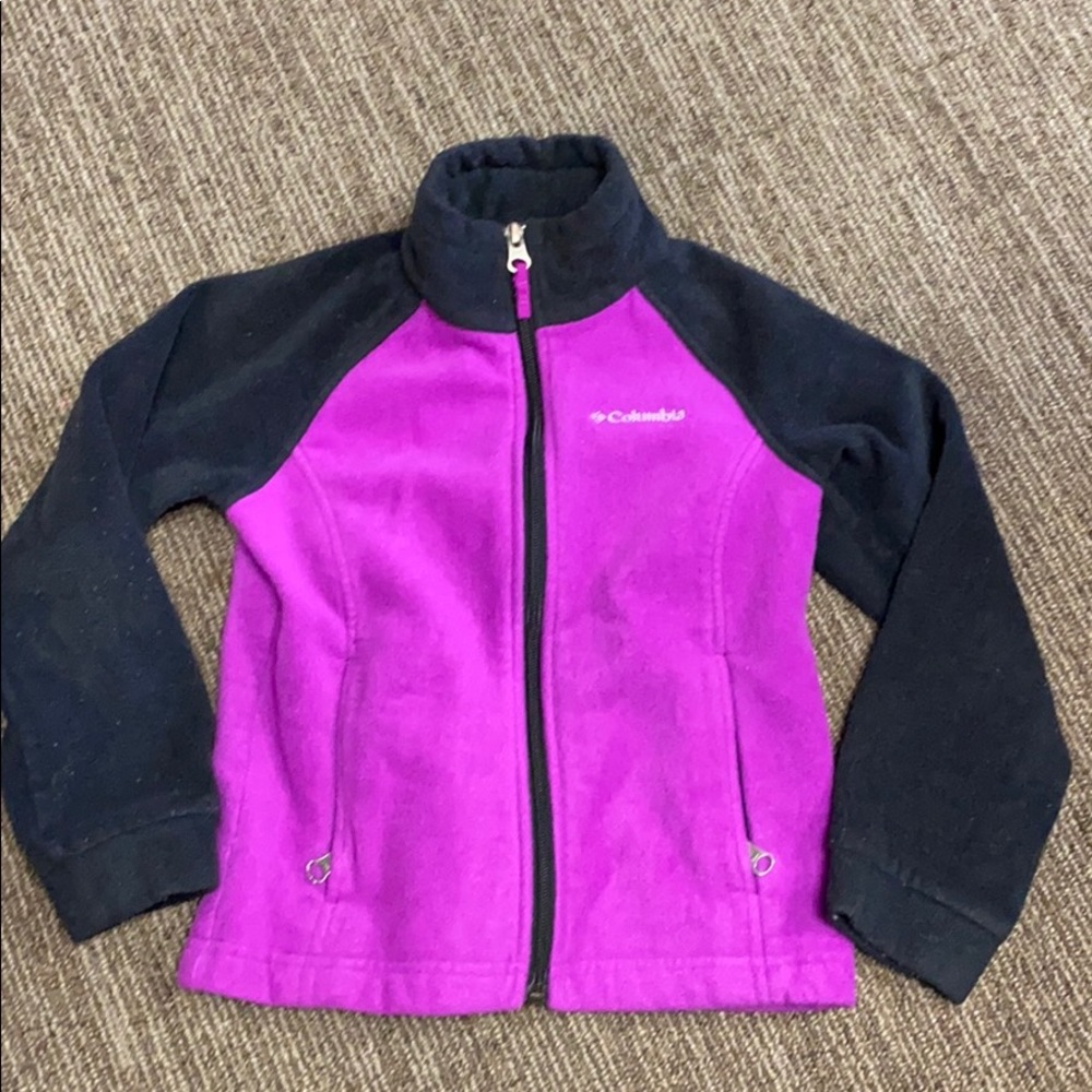 Girls Columbia Fleece Jacket